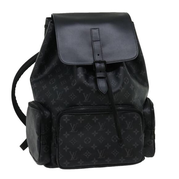 LOUIS VUITTON Monogram Eclipse Trio Backpack Backpack M45538 - Picture 1 of 16